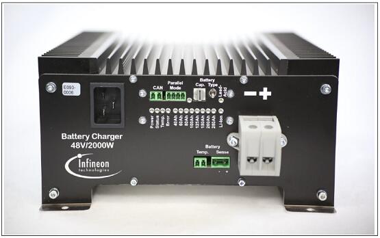 工业电池48V充电器参考设计外形图