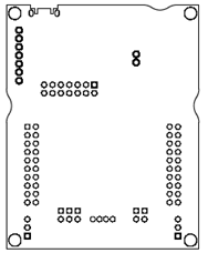 图13. 开发板MSP?EXP430FR2355 LaunchPad™ PCB设计图(7)